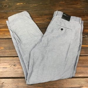 Men's H&M Slim Fits Dress Pants Gray Sharkskin 38R